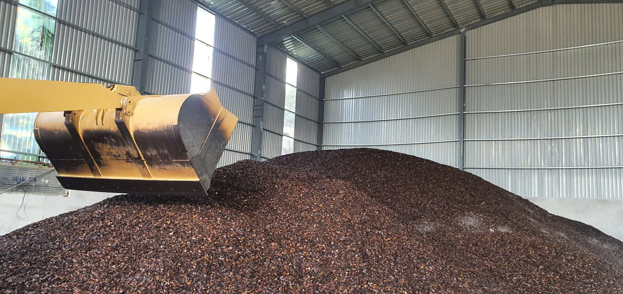 Nhiên liệu sinh khối bã điều